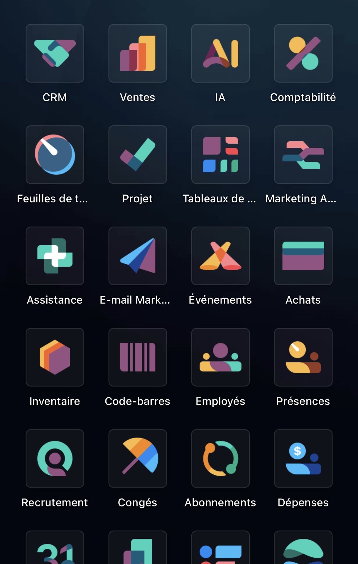 Odoo Screenshot